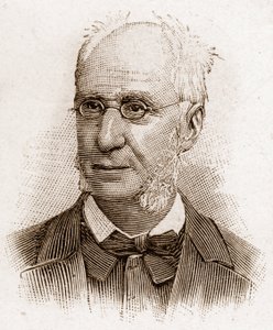 Medlemmar av Academy Francaise 1895: porträtt av Emile Ollivier (1825-1913), fransk politiker. av Unknown artist