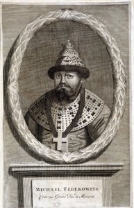 Michael Federowits, tsar eller storhertig av Moskva. av Unknown artist