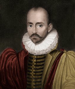 Michel Eyquem de Montaigne 1533-1592 - gravyr - 1800-talet av Unknown artist