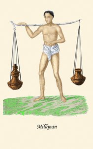 Mjölkmannen av Unknown Artist