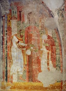 Muralmålningar i kyrkan i benediktinerklostret Lambach, Oberösterreich (fresker) av Unknown artist