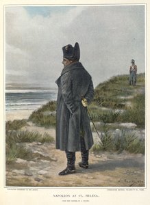 Napoleon vid S:t Helena av Unknown artist
