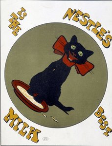 Nestlé är den bästa mjölken - reklam Nestlé av Unknown artist