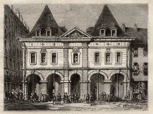 Gammal saltvind i Paris, rue Saint Germain-l