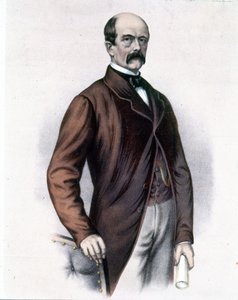 Otto, Prins von Bismarck (1815 - 1898), tysk statsman. av Unknown artist