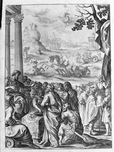Ovidius (Ovidius) - illustration till bok 15 - (P. Ovidius