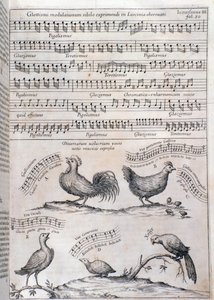 Sida från Musurgia (1650) av Unknown artist
