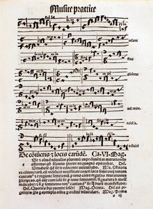 Sida om musikteori från Daisy filosofi av Unknown artist