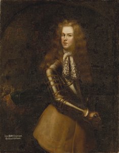 Philippe Christophe Comte de Kœnigsmark, kavalleriofficer vid hovet i Hannover - Porträtt av greve Philipp Christoph von Koenigsmarck (1665-1694), Anonym . Olja på duk. Mått: 150,5x121cm. Nationalmuseum Stockholm av Unknown artist