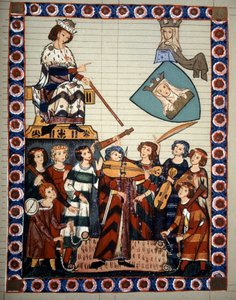 Trubadurernas poesi av mästare Heinrich Frauenlob. av Unknown artist