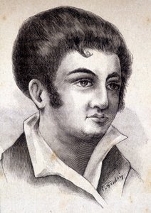 Porträtt av Jean Flévée, intim korrespondent för Napoleon I (1767 - 1839) - i "" Les Contemporains", n.d. sent 1800-tal. av Unknown artist