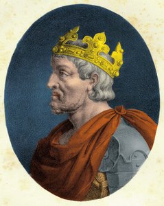 Porträtt Pepin the Brief (ca 714 - 768). av Unknown artist