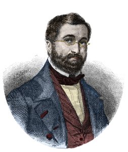 Porträtt av Adolphe Adam (1803-1856), fransk kompositör. av Unknown artist