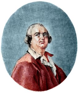 Porträtt av Alessandro, greve av Cagliostro (Giuseppe Balsamo) (1743-1795) (gravyr) - Porträtt av greve Giuseppe Balsamo dit Cagliostro (1743-1795), äventyrare och grundare av en egyptisk makonisk ritual av Unknown artist