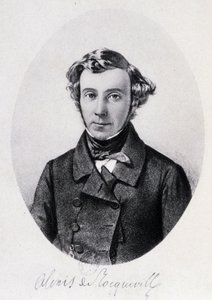 Porträtt av Alexis de Tocqueville av Unknown artist