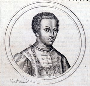 Porträtt av Amedee VI av Savoyen känd som The Green Count (Count of Savoy) (Amedeo VI di Savoia känd som den gröna) av Unknown artist