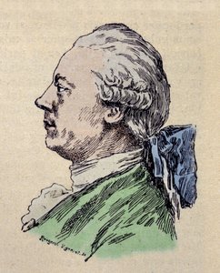 Porträtt av Andre Danican (André-Danican) PHILIDOR av Unknown artist