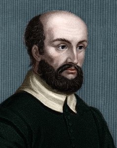 Porträtt av Andrea Palladio (1508-1580), italiensk arkitekt. av Unknown artist