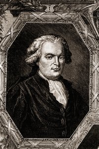 Porträtt av Anthelme Brillat - Savarin. Fransk magistrat och författare (1755 till 1826), författare till Physiologie du goût (1826), samling reflektioner över bordets nöjen. Jean Anthelme Brillat Savarin (Brillat-Savarin) (1755-1826) Fransk gastro av Unknown artist