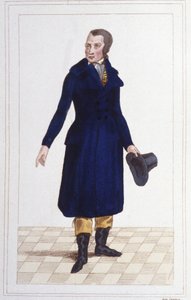Porträtt av Antoine Quentin Fouquier Tinville (1746 - 1795), fransk magistrat och politiker gravyr 1830 av Unknown artist