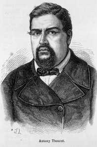 Porträtt av Antony Thouret av Unknown artist