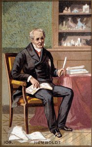Porträtt av baron Alexander Von Humboldt (Alexander av Humboldt av Unknown artist