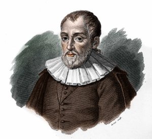 Porträtt av Bernardino Telesio.Humanist av Unknown artist