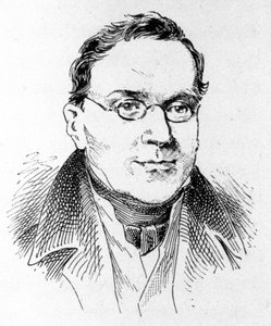 Porträtt av Carl Czerny (1791 - 1857). Wiener pianist och kompositör. av Unknown artist