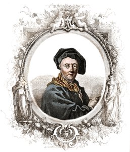 Fransk målare i Porträtt av Carly von (101-6). av Unknown artist