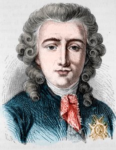 Porträtt av Charles Alexandre de Calonne, fransk politiker (1734 -1802) - i "" L