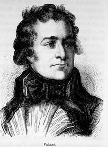 Porträtt av Charles Eleonor Dufriche de Valaze, dit Dufriche-Valaze (1751-1793), fransk politiker. av Unknown artist