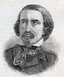 Porträtt av Charles Lagrange 1804-1857 - fransk republikansk politiker av Unknown artist