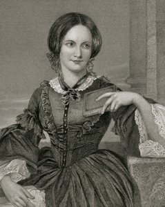Porträtt av Charlotte Bronte av Unknown artist