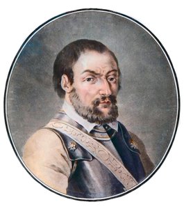 Porträtt av Chevalier de Bayard (Pierre Terrail, seigneur av Bayard) (1475-1524), fransk soldat. av Unknown artist