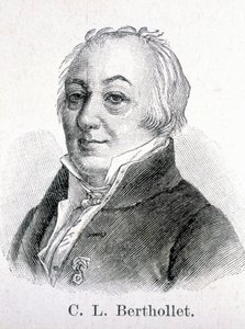 Porträtt av Claude Louis Comte Berthollet (1748 - 1822), fransk kemist. av Unknown artist