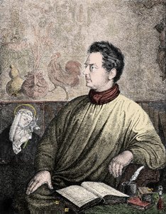 Porträtt av Clemens Brentano (1778-1842), tysk författare och poet - Porträtt av Clemens Maria Brentano av Unknown artist