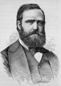 Porträtt av Clément Duvernois. Gravyr från slutet av 1800-talet i "Histoire de France"" av H. Martin. av Unknown artist