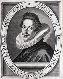 Porträtt av Cosimo II av Medici.Cosimo II av Medicis. (1590-1621). av Unknown artist