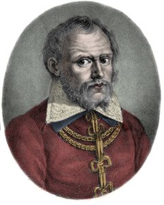 Porträtt av Cypriano de Rory eller Cipriano de Rory (1515-1565) flamländsk kompositör. av Unknown artist