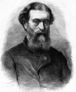Porträtt av Don Eugenio de Ochoa (1833-1889) spansk man av bokstav och politiker. av Unknown artist