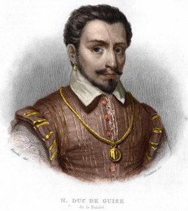 Porträtt av hertigen av Guise. François de Lorraine, hertig av Aumale, sedan 2:e hertig av Guise fransk generallöjtnant (1519 till 1563) av Unknown artist