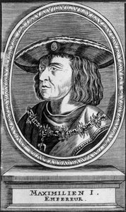 Porträtt av kejsar Maximilian I (1459 - 1519), n.d. av Unknown artist