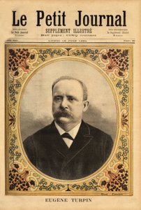 Porträtt av Eugene Turpin (1848-1927), kemist specialiserad på sprängämnen av Unknown artist
