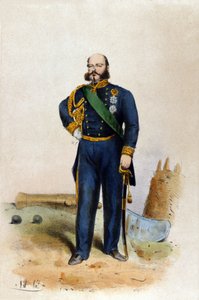 Porträtt av Eugenio di Savoia Carignano (1816-1888). av Unknown artist