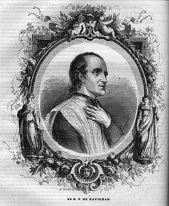 Porträtt av fader Delacroix de Ravignan (1795-1858), fransk jesuit. av Unknown artist