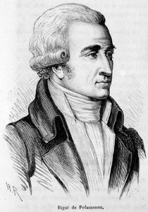 Porträtt av Felix Julien Jean Bigot de Preameneu (1747-1825), fransk advokat och politiker. av Unknown artist
