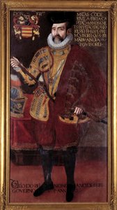 Porträtt av Francisco de Mascarenhas (1500-talet) Indiens vice kung Anonym målning från 1500-talet i Lissabon av Unknown artist