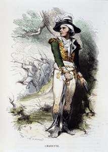 Porträtt av Francois-Athanase av Charette de la Contrie (Francois Athanase av Unknown artist