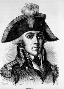 Porträtt av Francois Hanriot (1761-1794), fransk revolutionär av Unknown artist