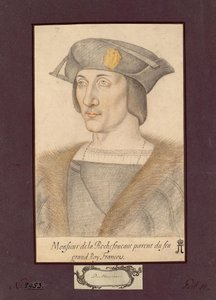 Porträtt av Francois I de La Rochefoucauld, greve av La Rochefoucauld av Unknown artist